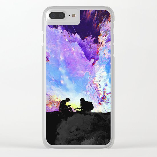 Dias Clear iPhone Case