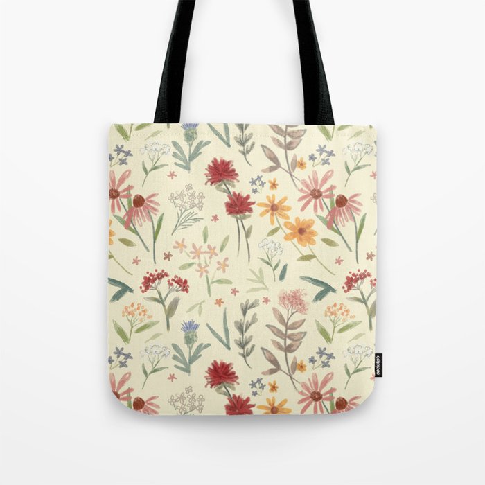 Meadow Floral Tote Bag