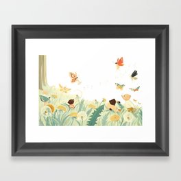The Butterfly Field by Emily Winfield Martin Framed Art Print