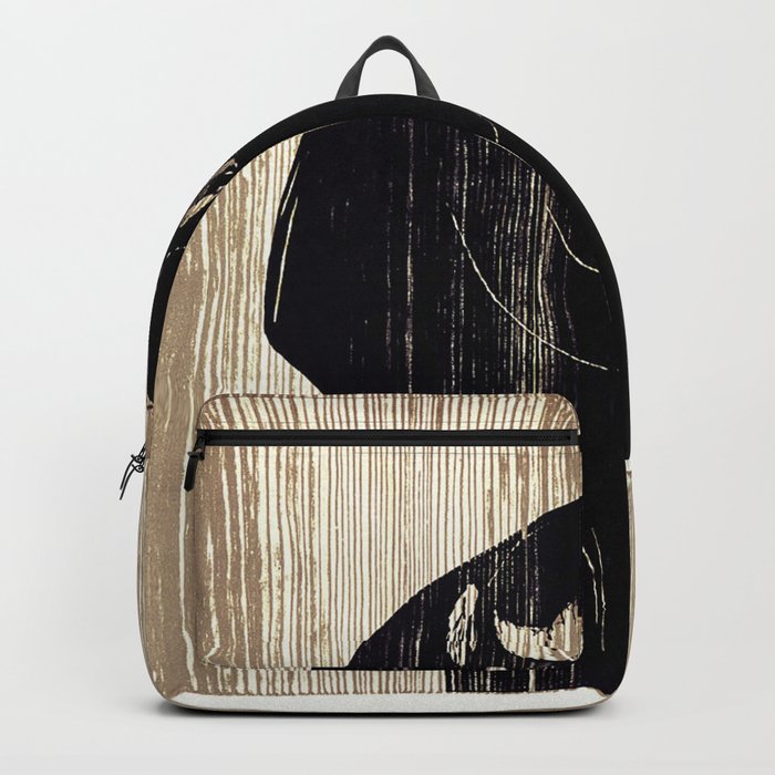 Edvard Munch Kiss Backpack