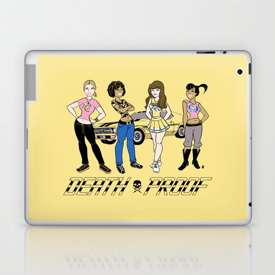 Sat. Morning Death Proof Laptop & iPad Skin