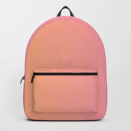 pink and orange gradient Backpack | Woman, Fun, Teen, Graphicdesign, Pink, Sunset, Bright, Pretty, Beautiful, Tween 