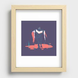 Creature from the Black Lagoon Recessed Framed Print
