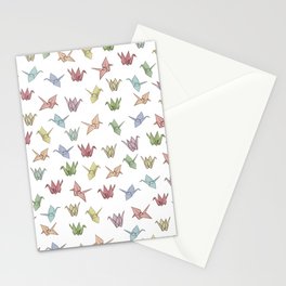Origami Cranes Stationery Cards
