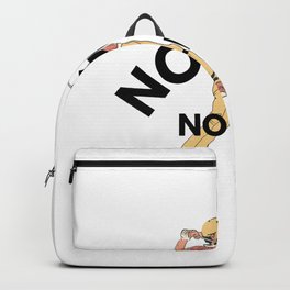 no golf no life Backpack