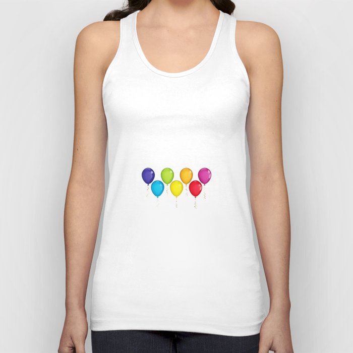 Colorful Balloons Tank Top