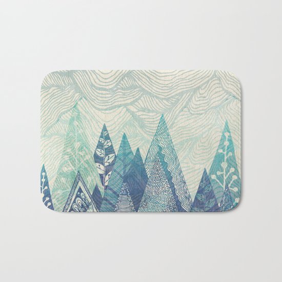 Mountain Crash Bath Mat