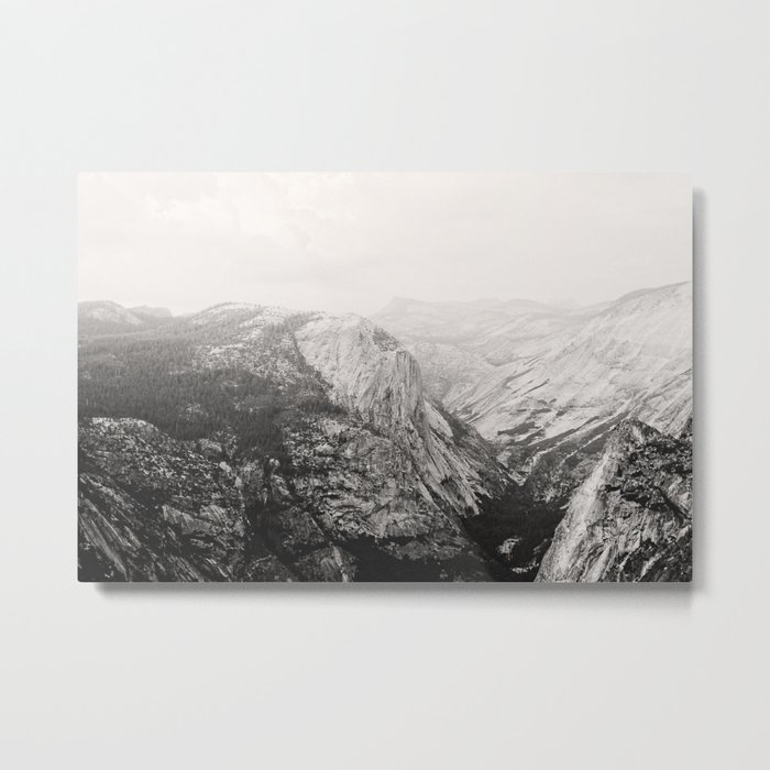 Yosemite Beauty (b&w)  Metal Print