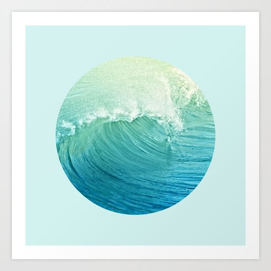 Catch the Wave Art Print
