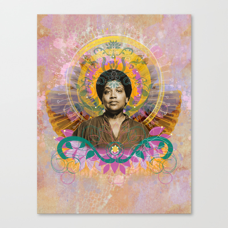 Praise Lorde Art Godis Audre Lorde Canvas Print By Tlcbytlj Society6