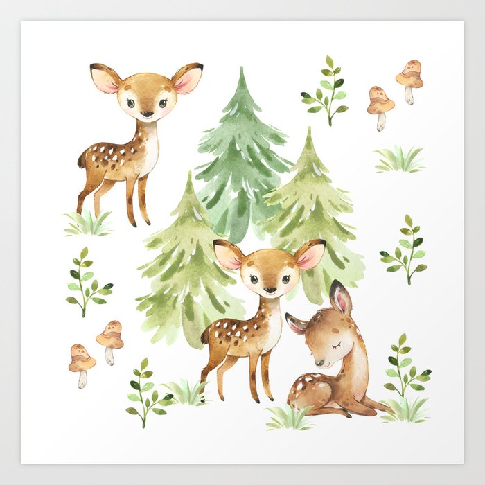 Baby hot sale deer nursery