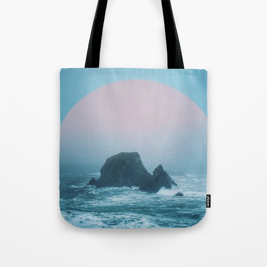 Peach Sunrise Tote Bag