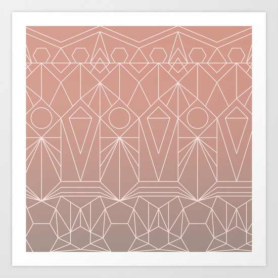 My Favorite Pattern 10 Y Art Print