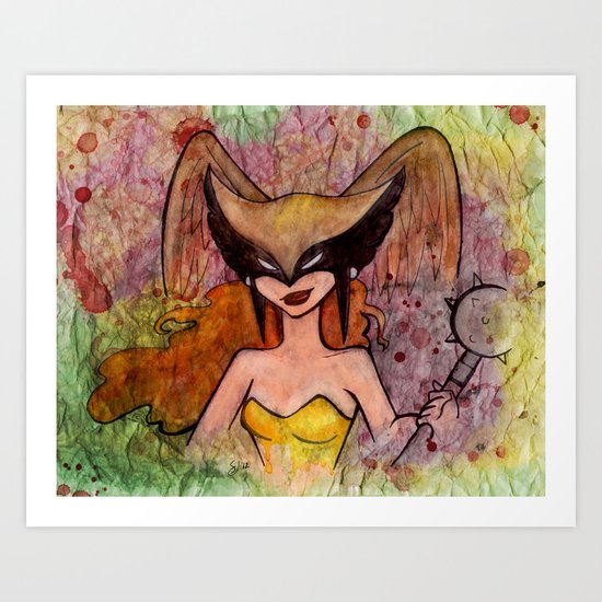 Shayera Art Print