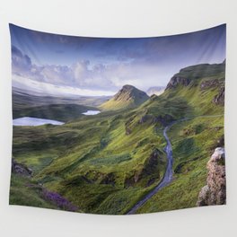 The Road to the Quiraing Wall Tapestry