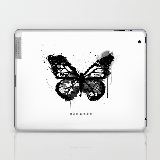 Black Monarch Laptop & iPad Skin