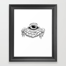 The Eye of Truth Framed Art Print