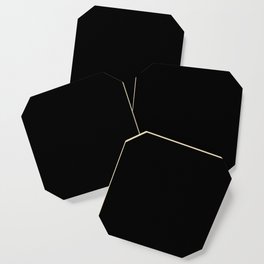 Pure Black - Pure And Simple Coaster