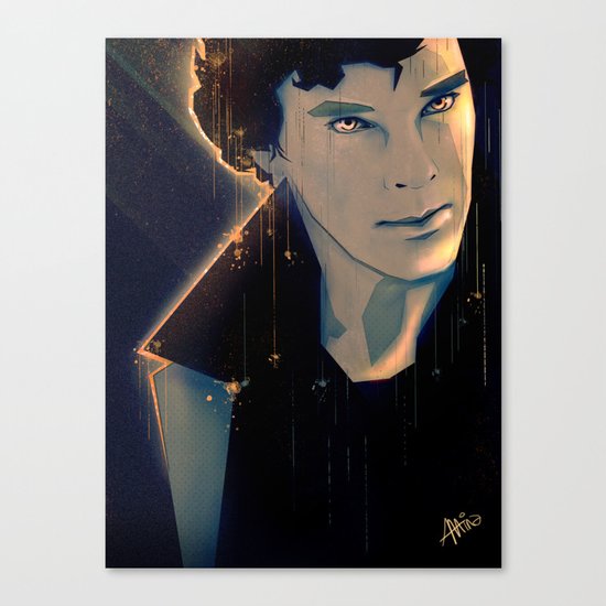 Think Canvas Print