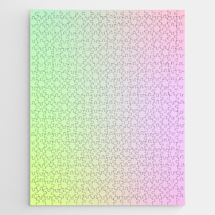 15 Pastel Background Gradient  220727 Aura Ombre Valourine Digital Minimalist Art Jigsaw Puzzle