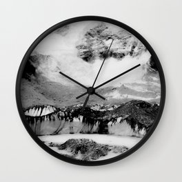 Wanderlust And Blurred Vision Before Summit Wall Clock