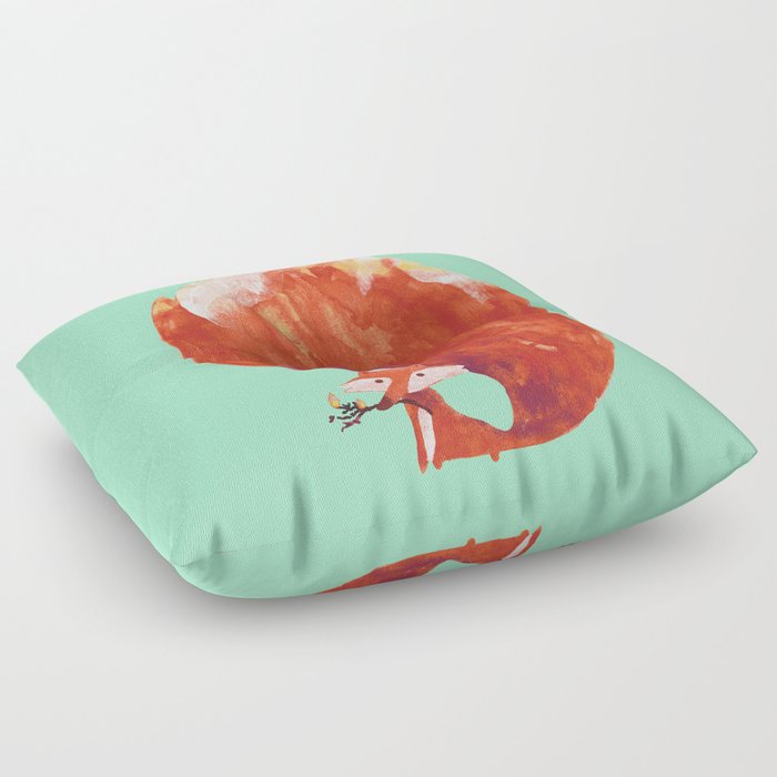 Kitsune (Fox of fire) Floor Pillow
