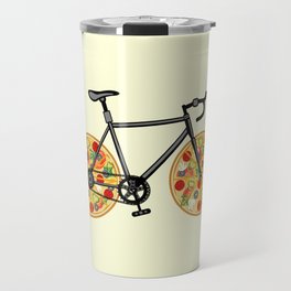 Pizza Bike Travel Mug