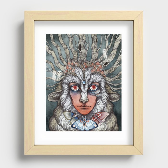 Spirit of the Forest Recessed Framed Print
