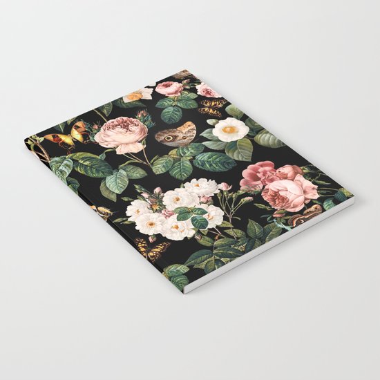 Floral and Butterflies Notebook