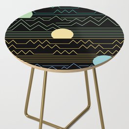 Mountain Forest Moon Side Table