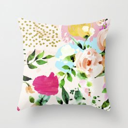 Floral Blush #society6 #decor #buyart Throw Pillow