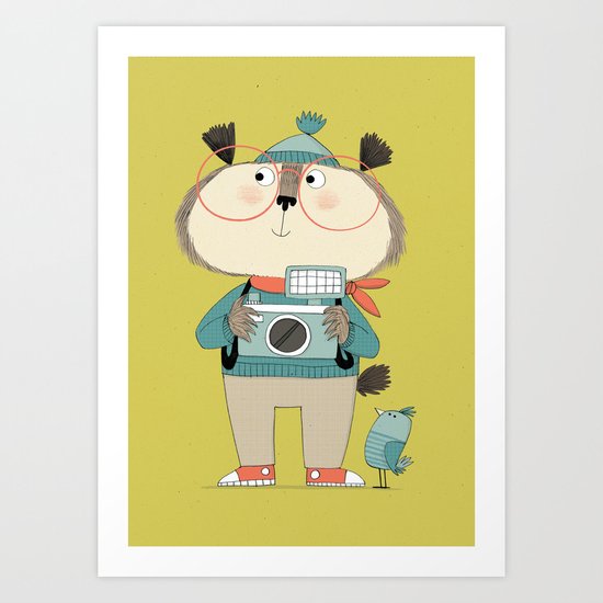 photographer Art Print
