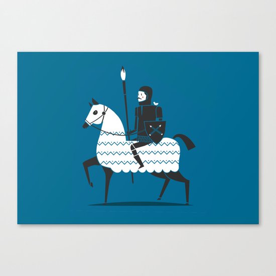 fight with your art Canvas Print