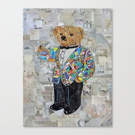 Polo bear  Canvas Print