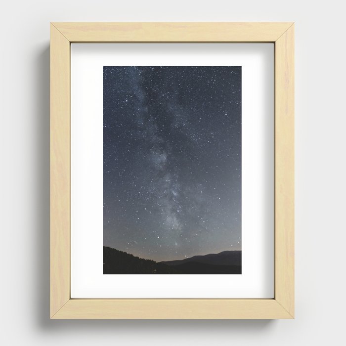 Roadside Night Magic | Nautre and Landscape Photography Recessed Framed Print