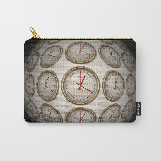 Time Time Time Carry-All Pouch