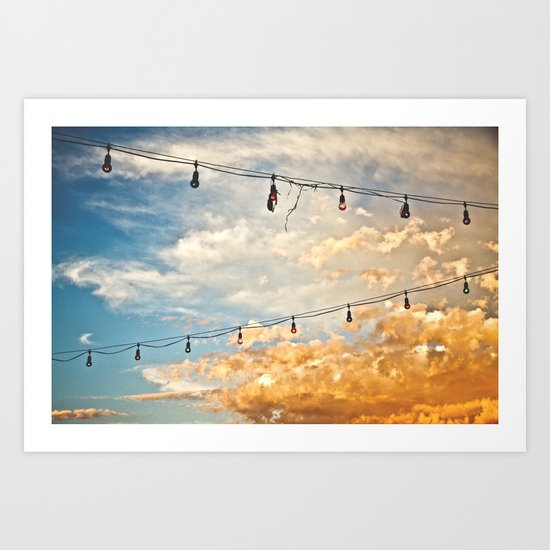 Calm Before The Storm Art Print