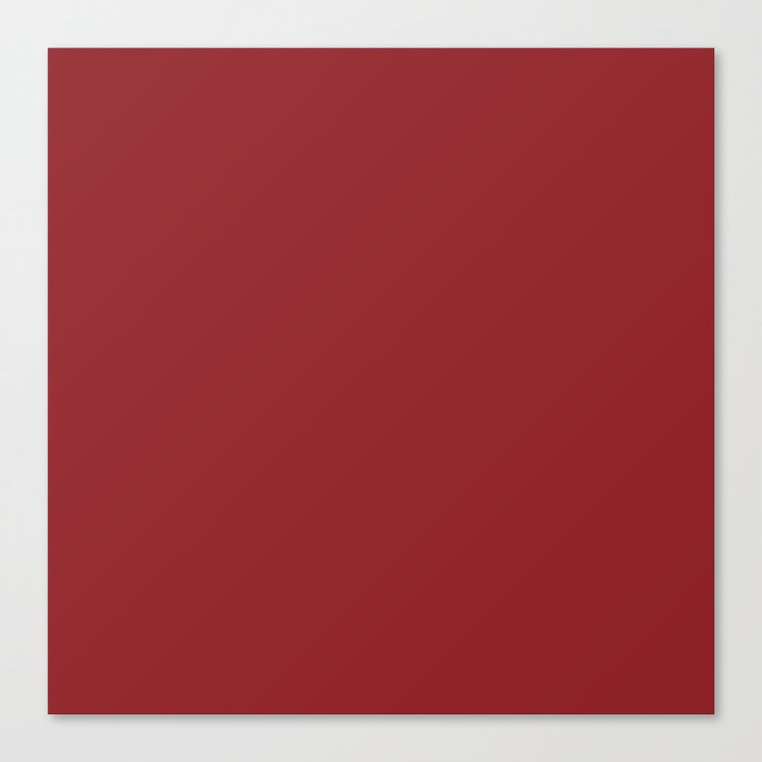 Blood Red Canvas Print
