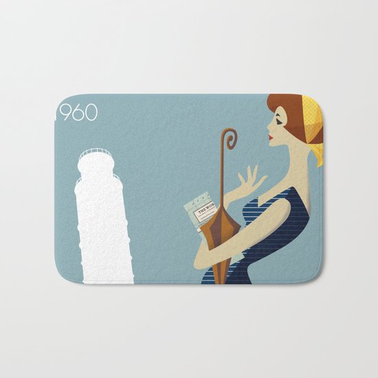 Italy 1960 Bath Mat