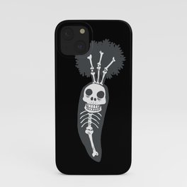 X-rays vegetables (black background) iPhone Case