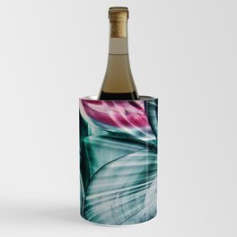 dive - encaustic painting Wine Chiller