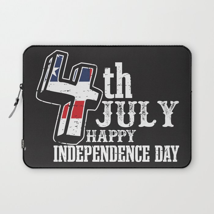 4th of july patriot / happy independence day Laptop Sleeve