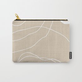 LINEE DI VITA - The lines of life - Modern abstract art hand drawn Carry-All Pouch
