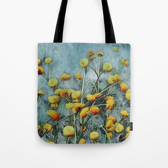 Summers Yellow Tote Bag