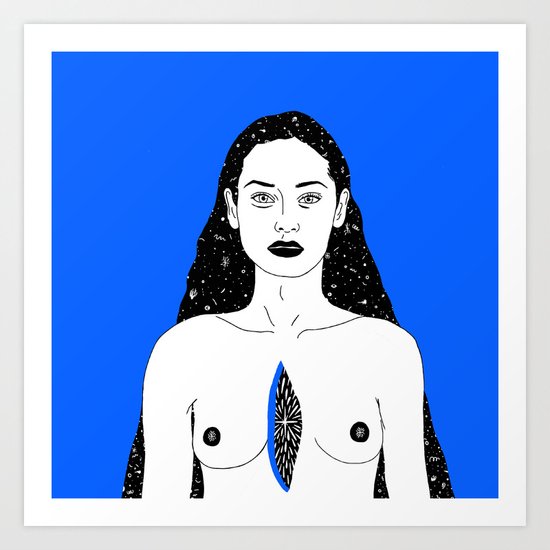 The Universe Inside Art Print