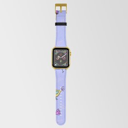 multicolor abstract birds baby Apple Watch Band