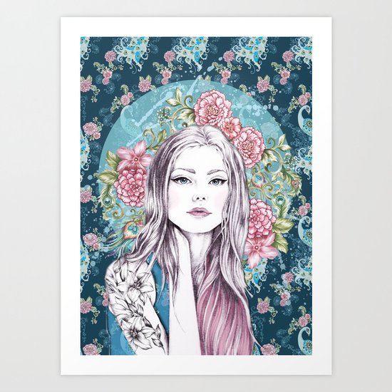 LILLY Art Print