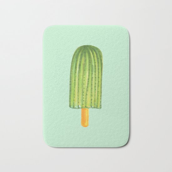 Dangerous Popsicle #society6 #decor #buyart Bath Mat