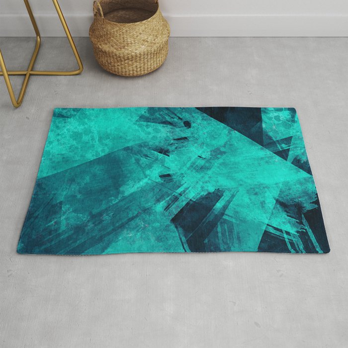 Green Forces Rug