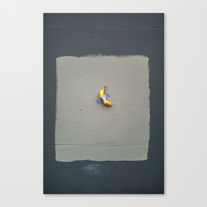 120,000 Banana Art Installation Canvas Print by Only HYOUMAN Art